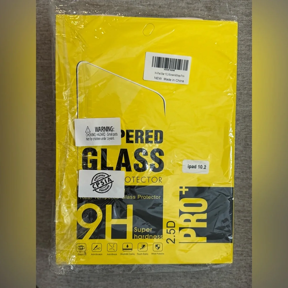 iPad 10.2 inch kids shockproof case cover and tempered glass NEW